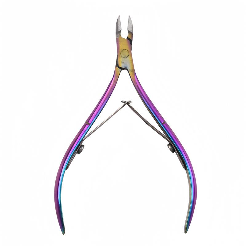 Stainless Steel Cuticle Clippers Trimmer Dead Skin Remover Pedicure Tool Cuticle Nippers Nail Manicure Scissors for Personal