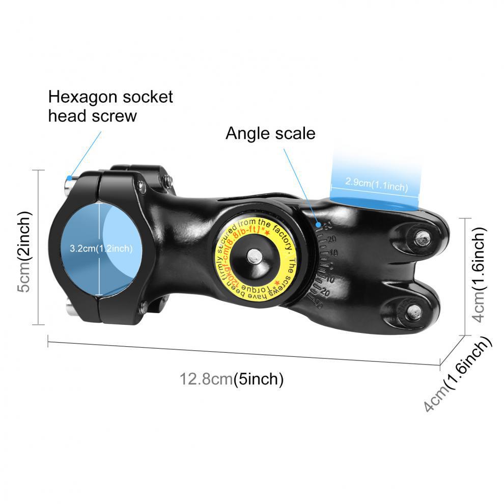PULUZ Bicycle and Motorcycle Clamp Mount with Selfie Stick