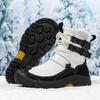 Winter Outdoor Waterproof Men's Snow Boots Russian Style Ankle Boots for Men