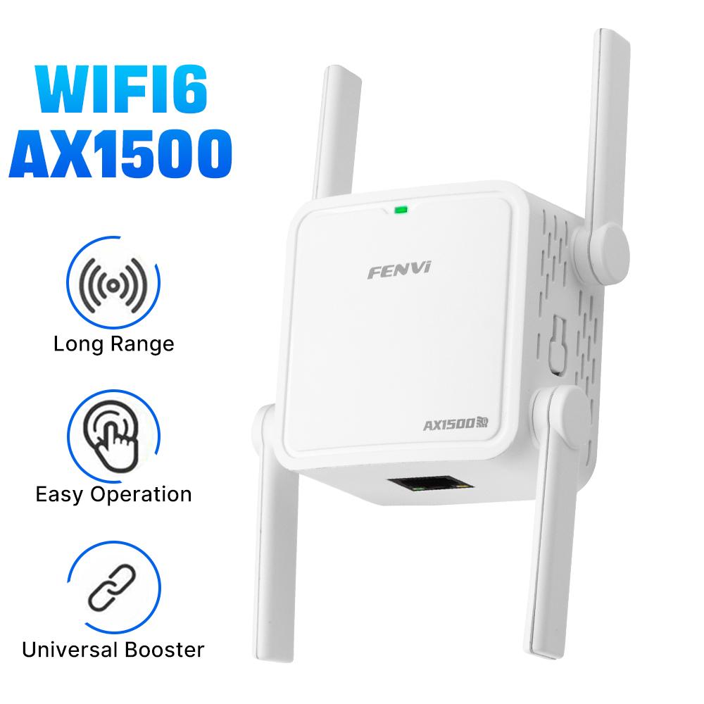 WiFi Range Extender Repeater AX1500 - Wireless Signal Booster & Amplifier Router