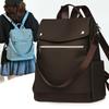 Schoolbag1011 New Anti-splashing Backpack Business Travel Bag Women's Large-capacity Simple Leisure Student Back