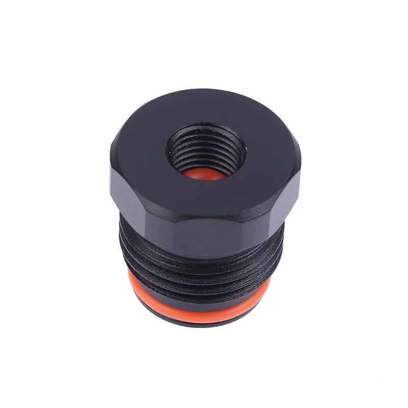12G 16G 25G CO2-patroncylinder med 3/8-24UNF-gänga till G1/2-14 Standardtankgänga Konverteringsadapter