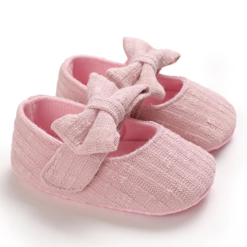 Kids Baby Girls All Match Breathable Soft Sole Non-Slip Prewalker Princess Shoes