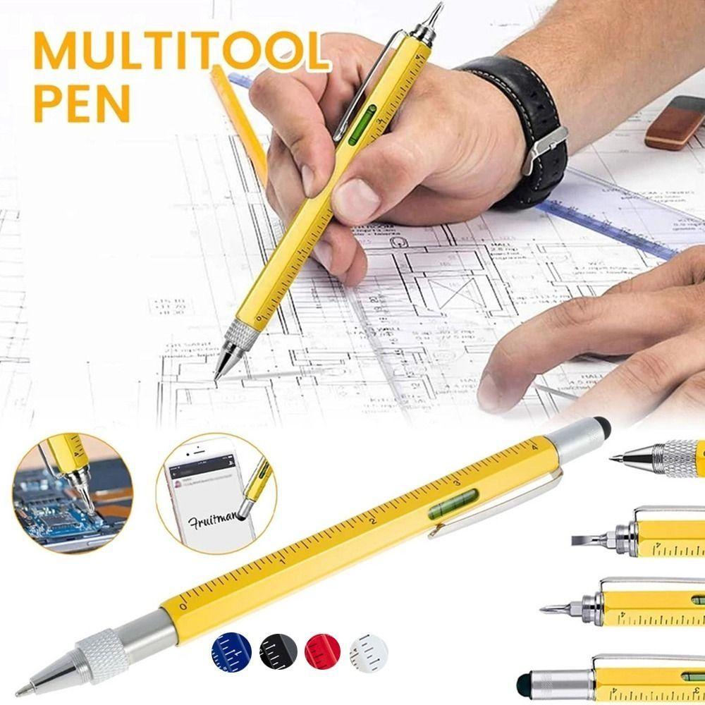 Metal Multifunction Screwdriver Pen Laser Engraving Ballpoint Pen New Rollerball Pen  Business Gift