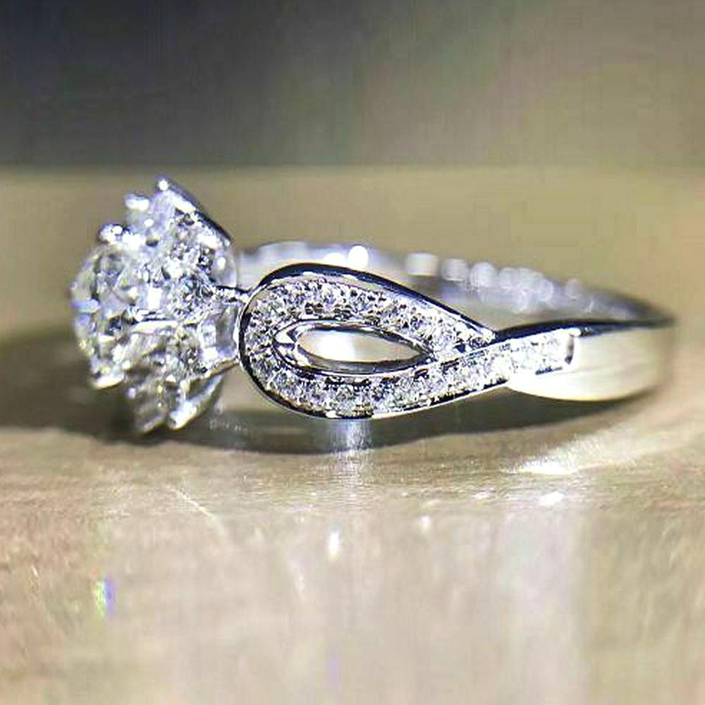 New Dazzling Wedding Rings for Women Luxury AAA Cubic Zirconia Modern Design Fashion Finger Accessories High Quality Jewelry