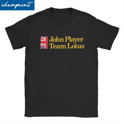 Leisure Jps John Player Special Team Lotus T-Shirts Unisex WoUnisex Pure Cotton T Shirt Short Sleeve Tees Birthday Present Clothing Unisex
