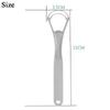 Oral Care Stainless Steel Tongue Scraper Medical Mouth Brush Tongue Brush Tongue Scraper Cleaner