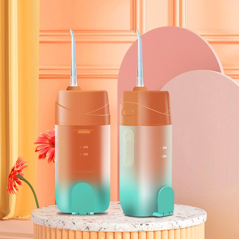 200ML Mouth Teeth Washing Machine for Teeth Cleaning 70PSL Impulse Dental Oral Irrigator USB Charging Portable Tooth Whitening