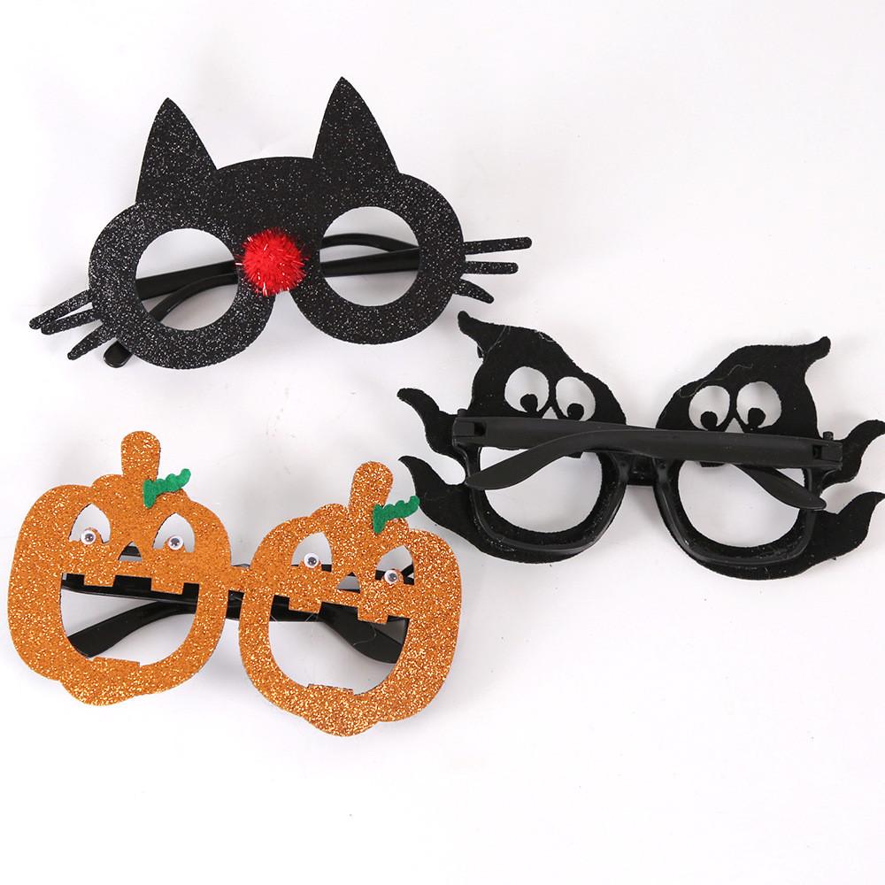 Halloween Adorable Kids Glasses With Spider Ghost Pumpkin Bat And Skull Designs For Parties