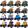 Dinosaur Model Pull-back Car Toy for Kids