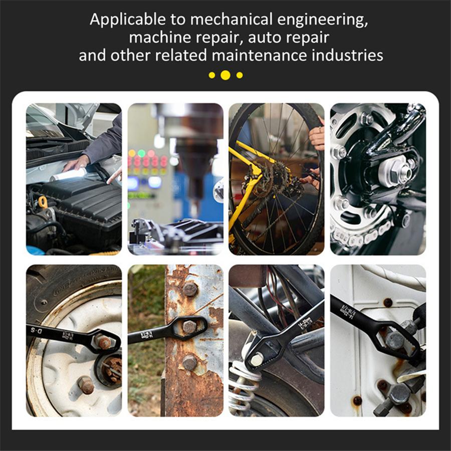 Multifunction Wrench 8-22MM Manual Repair Tool For Bicycle Motorcycle Car Repair