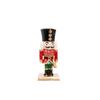 Nutcracker Candle Holder Adorable Figurine Tabletop Christmas Decor Festive Home Decoration Holiday Shelf Table Centerpiece