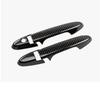 Car Door Handle Cover For Honda HR-V HRV VEZEL 2014- Carbon Fiber Chrome Trim Styling Decoration Accessories