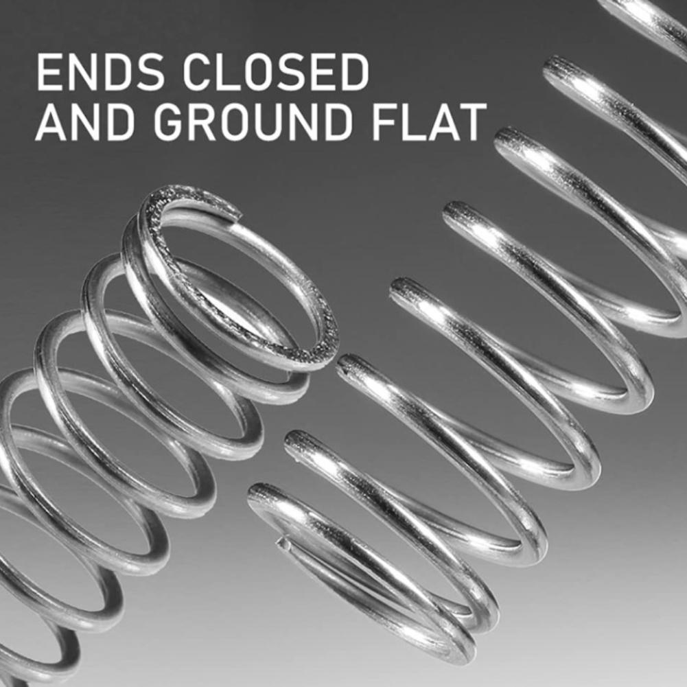 Compression Springs Assortment 392 Pieces with 24 Sizes Made from 304 Stainless Steel for Mechanical and Household Use