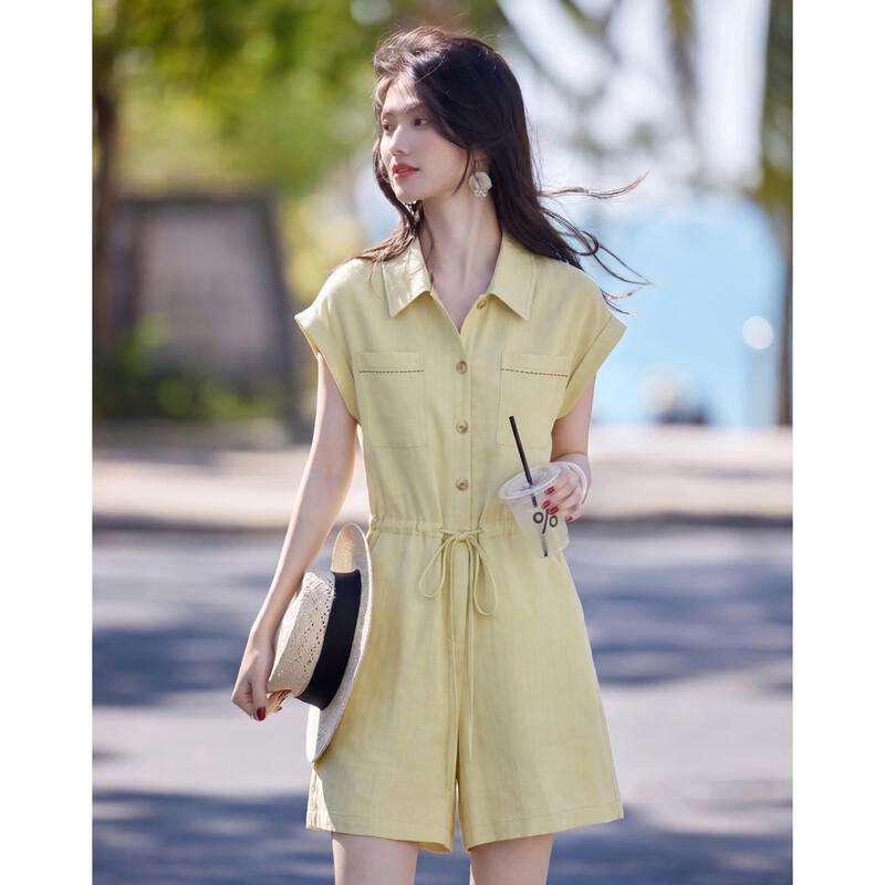 Women's Lyocell Short Romper