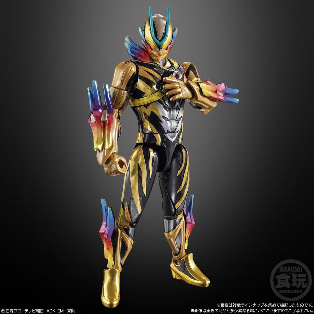 Sodo Kamen Rider Zets AGT3 Action Figure with Chewing Gum, 12-Piece Box Set