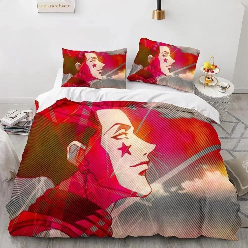 Comforter New 3D Print Home Textiles Hunter×Hunter Bedding Set Single Twin Full Queen King Size Bed Set Adult Kid Bedroom S