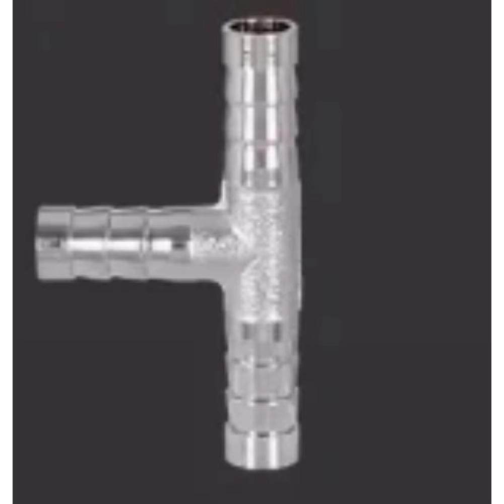 4 -25 Mm 2 3 4 Ways Straight/Elbow/Tee/Y/Cross HoseTail Barb Chrome-Plated Brass Plumbing Fitting Connector Air Water Gas