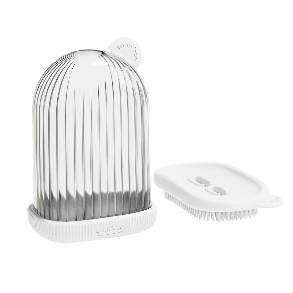 Travel Soap Box with Lid Draining Soap Box Cute and Sealed Business Trip and Travel Laundry Soap Box