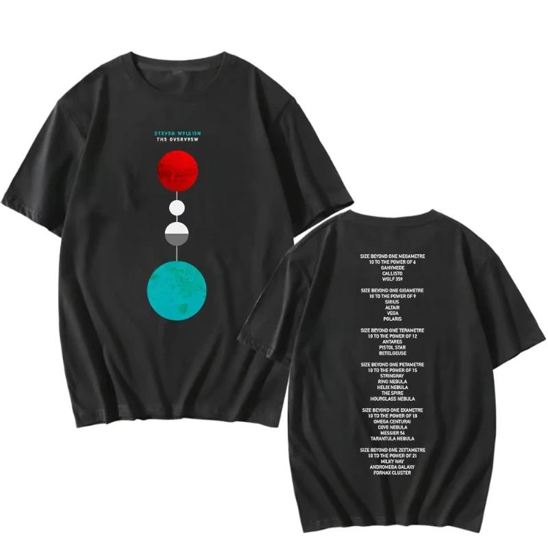 

The Overview Album 2025 T-shirt Steven Wilson Singer Print Tshirts Men Women Camisetas Summer Cotton Unisex Streetwear Graphic S
