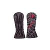 Golf Head Cover Driver Cover Wood FW Cover Utility UT Cover Set Spider with Conversion Tag 5-piece (black)