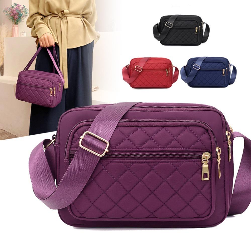 Large Capacity Middle Aged Shoulder Bag Elegant Woman Messenger Bag Mom