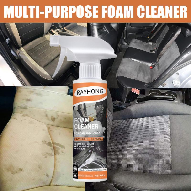 New Auto Car Foam Cleaner Kits Car Seat Car Interior Leather Fabric Steering Wheel Foam Spray Wash Cleaning Agent Car Care Agent