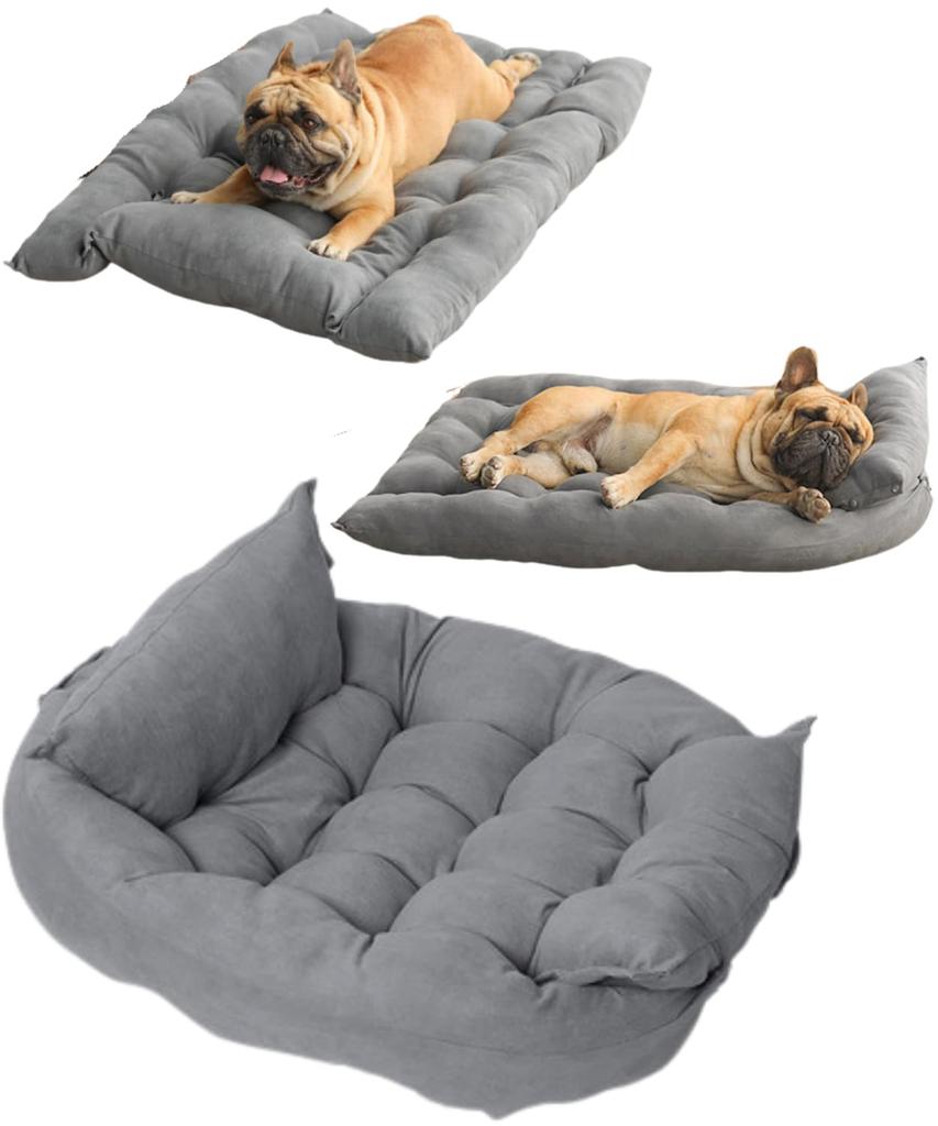 washable pet bed for convenient chin rest suitable for small and use Fluffy, dogs, 3-way cushion, cute, all-season bed, pillow, medium-sized dogs,