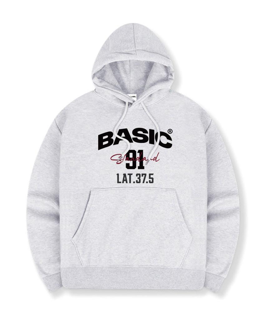 BASIC LABEL 91 Basic Oversized Hoodie 5 Farben [Blbi_1004]