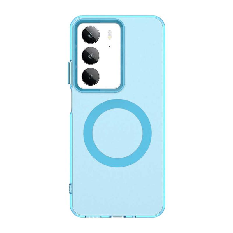 Για Realme C75 Θήκη Κάλυμμα Realme C75 Capas Πίσω Μέρος Τηλεφώνου Ασύρματη Φόρτιση Δακτυλιοειδής Μαγνητική Ματ Διαφανής Θήκη OPPO Realme C75