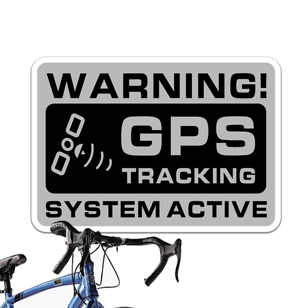 GPS Tracking Stickers, GPS Tracker Stickers - 10 Warnings for