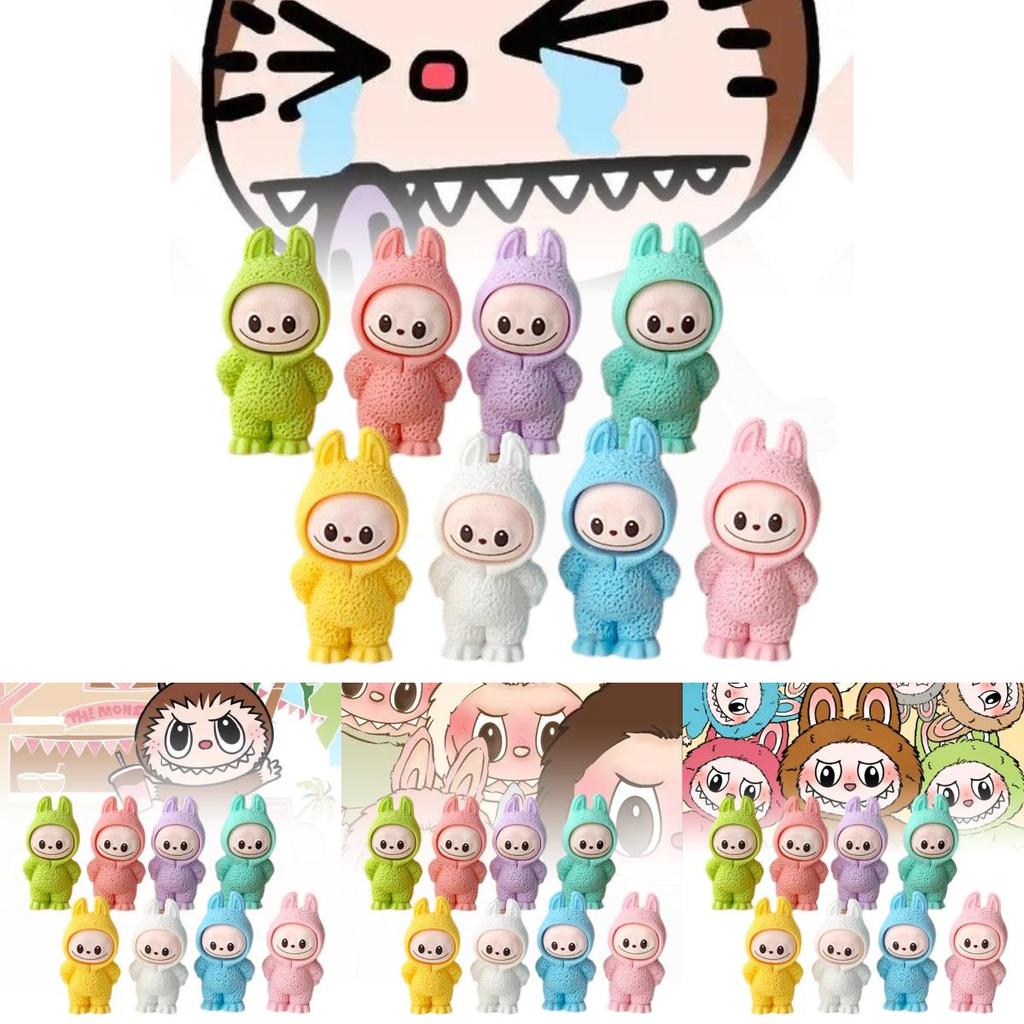 Adorable Rabbit Resin Figurine Cute Desk Decoration For Car And Home Use