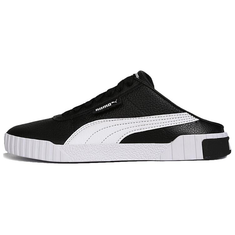 Puma Cali Varsity Lo Slip-On Casual Low-Top Sneakers Women Sneakers Black White 370484-07