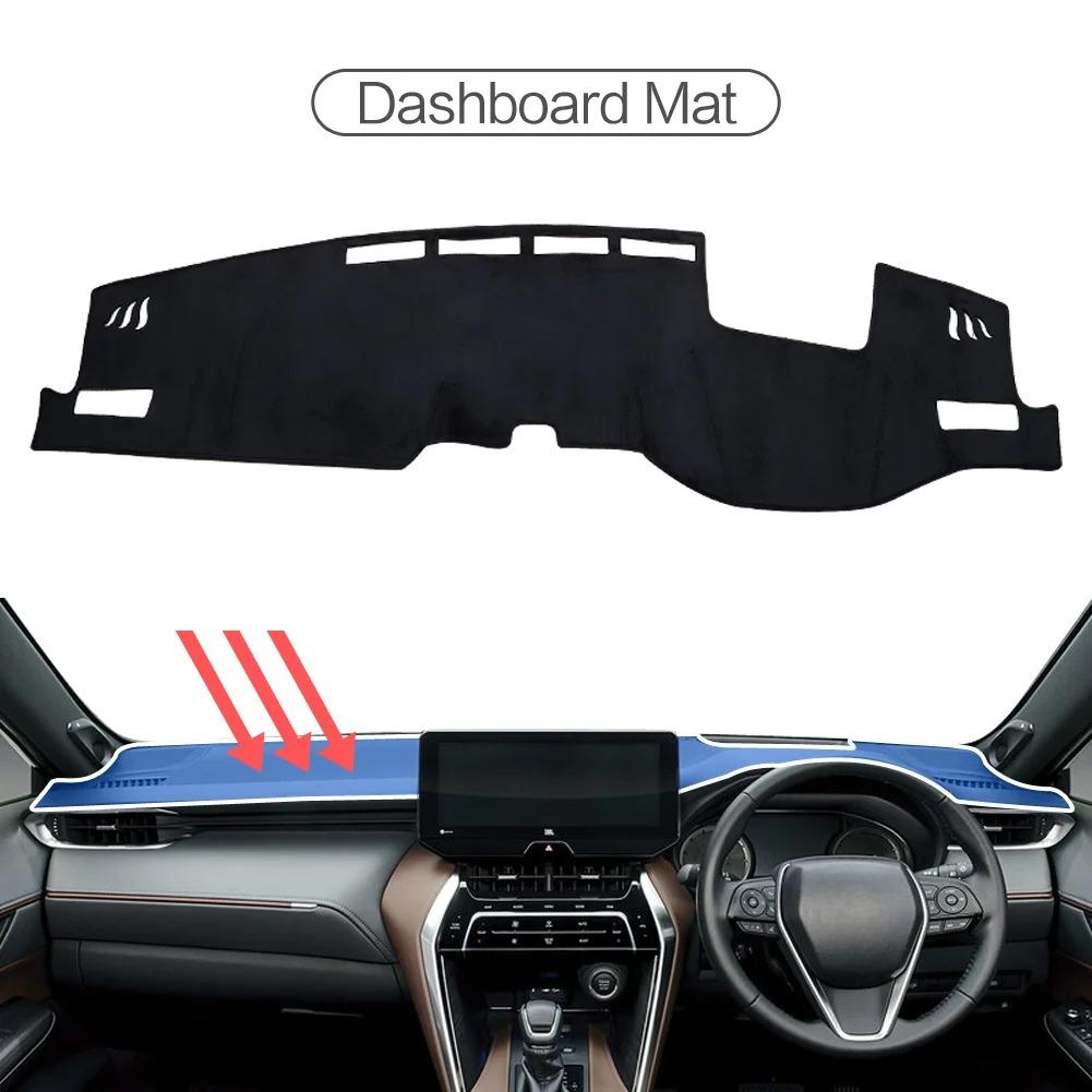 

для Toyota Harrier Venza 2024 XU80 Коврик на приборную панель автомобиля Аксессуары Козырек Защитный ковер Dash Mat Dashmat RHD HUD