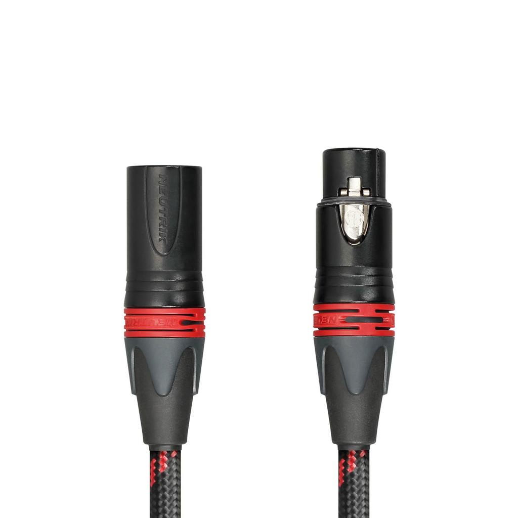 TOPPING XLR to XLR 6N OCC Shielded Audio Grade XLR Short Outer Black Pair TCX1-25 Cable, Approx. 25cm, High-Purity Conductor, 2-Core Structure, Cable,