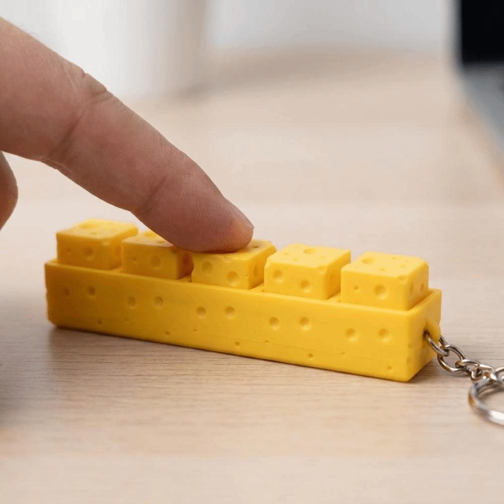 Clicking Sound Mini Keyboard Decompression Button Finger Toys Restless Mood Calming