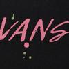 Vans Super Lowpro Comfortable Soft Letter Crew Neck Short Sleeve T-Shirt Unisex Tops VN00104GBLK