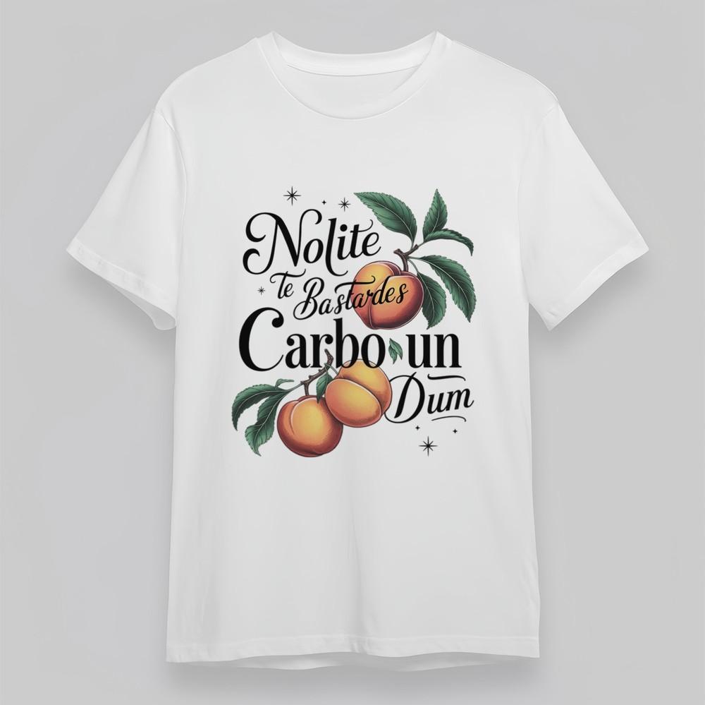 

Women s Plus Size Classic T-Shirt Fruit Nolite Te Bastardes Lettering Art Tee 4XL