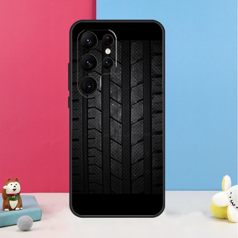 Tire Tread Wheel Case For Samsung Galaxy S26 S25 Ultra S20 S21 S22 S23 S24 Plus S10 S25 FE Back Cover Shell