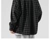 Men's Long Sleeve Corduroy Shirt - Japanese Retro Plaid Jacket for Spring & Autumn