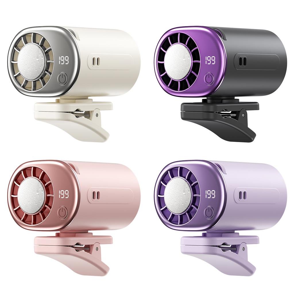 Hanging Neck Electric Cooling Fan USB Rechargeable High-speed Fan Portable High-quality Adjustable Fan For Outdoor Gadgets