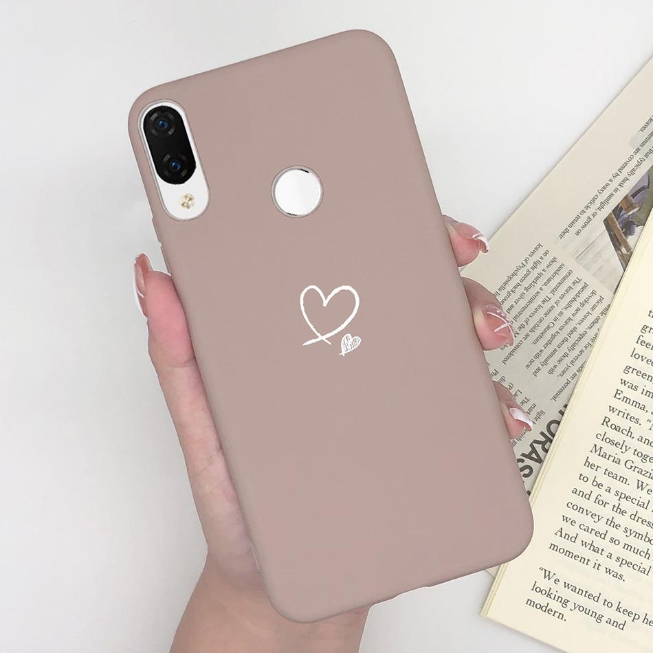 For Huawei Nova 3i Nova4 Case Shockproof Matte Cute Cartoon Soft Silicone Phone Back Cover For Huawei P Smart Plus Nova 3i Coque