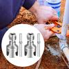 2Pcs PVC Tube Threaders 1/2'' 3/4'' Dies Thread Maker Cutting Tool for Building Home