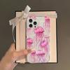 Pink Jellyfish Apple 16/15Plus Phone Case Premium 12/11Promax New Xs/14/XR Anti-drop 13