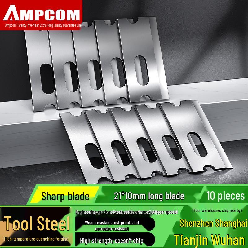 Clește de sertizat profesional pentru cablu de rețea cu capăt Crystal cu conectori cu 5, 6, 7 găuri traversante