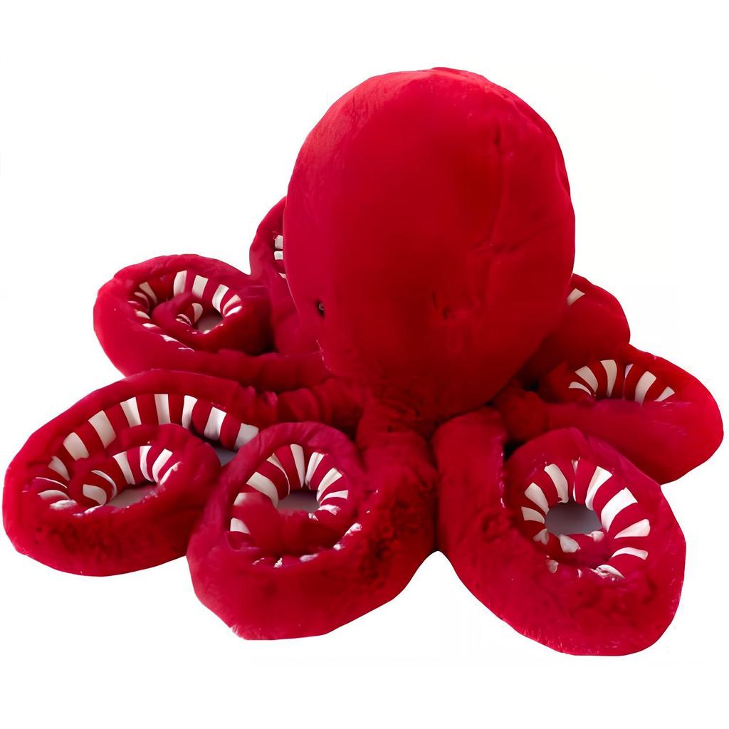 Jellycat Ocean Series Red Octopus Cute Doll Plush Figure Sitting Height 27cm/47cm Height