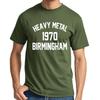 Heavy Metal 1970 Birmingham Camiseta Esencial Nueva EdicióN Croswit Camisa Hombre Camisas GráFicas Hombres Camisetas L