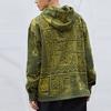 Li Ning Color Block Printed Loose Fit Hoodie Unisex Hoodies Moss-Green AWDRA73-2
