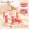 Dragon Ranee 3-Piece Pearl Shimmer Lip Gloss Set with Large Brush Applicator Glossy Mirror Finish Lip Gloss