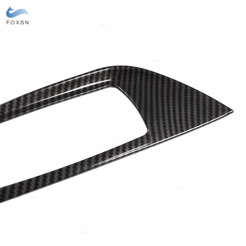 Car Accessories Carbon Fiber Style Interior Door Window Switch Frame Cover Trim For Mercedes Benz E Class W213 2016 - 2022